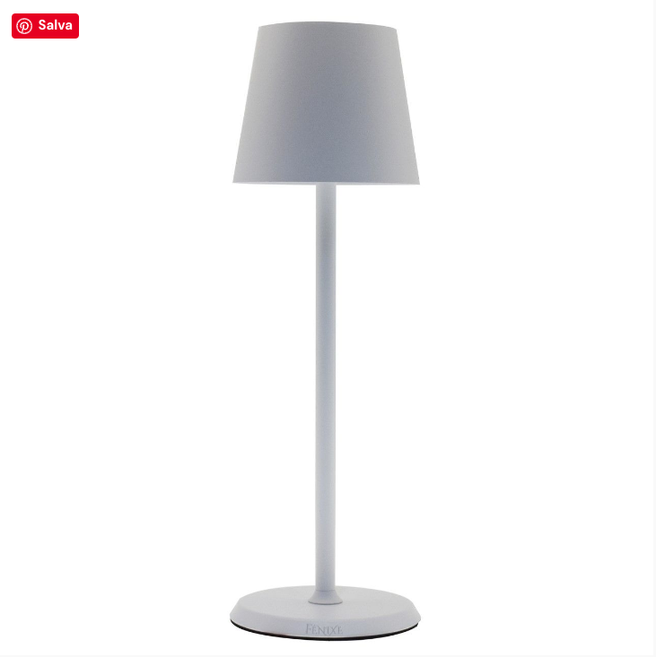 FENG - lampada da tavolo 10 x 34 cm Bianco Lumiere