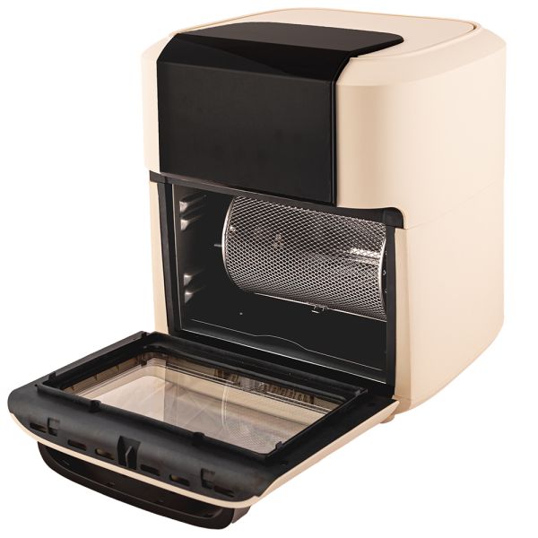 Friggitrice e Forno ad Aria 11 L Champagne Plastica-Acciaio Inox Beige