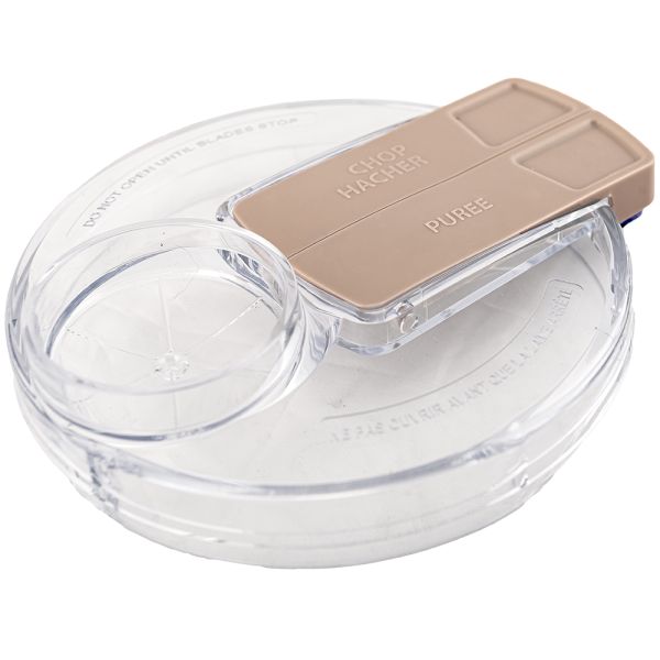 Tritatutto Elettrico 0,75 L Champagne Plastica-Acciaio Inox Beige