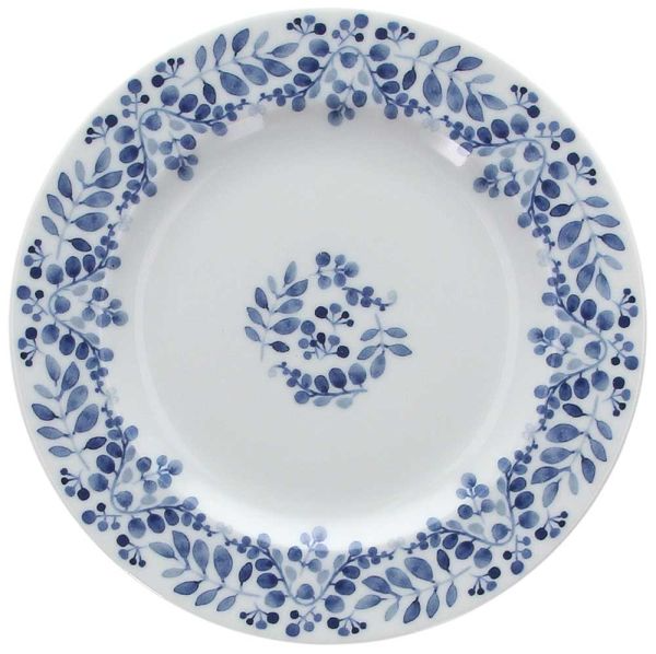 6 Piatti piano cm 27 - 22 - 21 Gisella Porcellana Blu