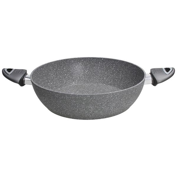 PURE ROQ - Tegame Alluminio 28 cm x H 7 cm Alluminio Grigio