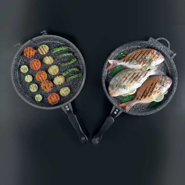 Fornetto rotondo 30 cm Alluminio Nero - Linea Sphera - TOGNANA