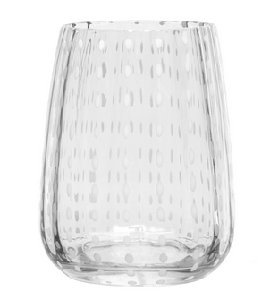 ÄLLEFØRS - Allefors Perlage bicchiere acqua in vetro cl 36