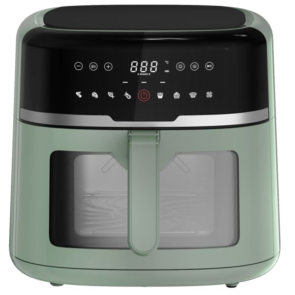Friggitrice ad Aria 8,3 L Plastica-Acciaio Inox Verde
