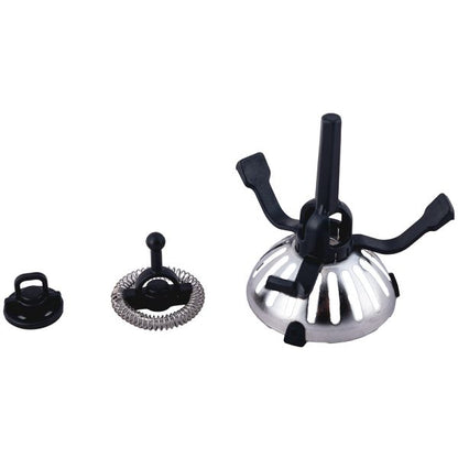Montalatte Elettrico Cordless Champagne Plastica-Acciaio Inox Beige