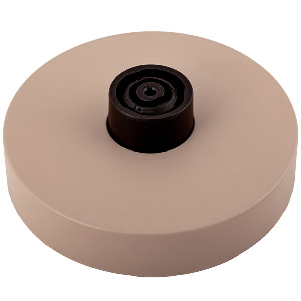 Montalatte Elettrico Cordless Champagne Plastica-Acciaio Inox Beige