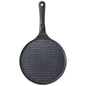 Piastra con griglia 26 cm Alluminio Nero Linea Premium Black